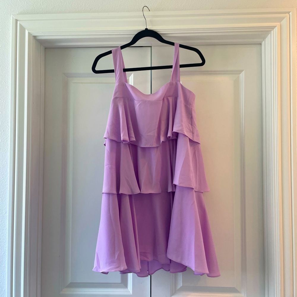 Pink Lily Pastel Purple Dress